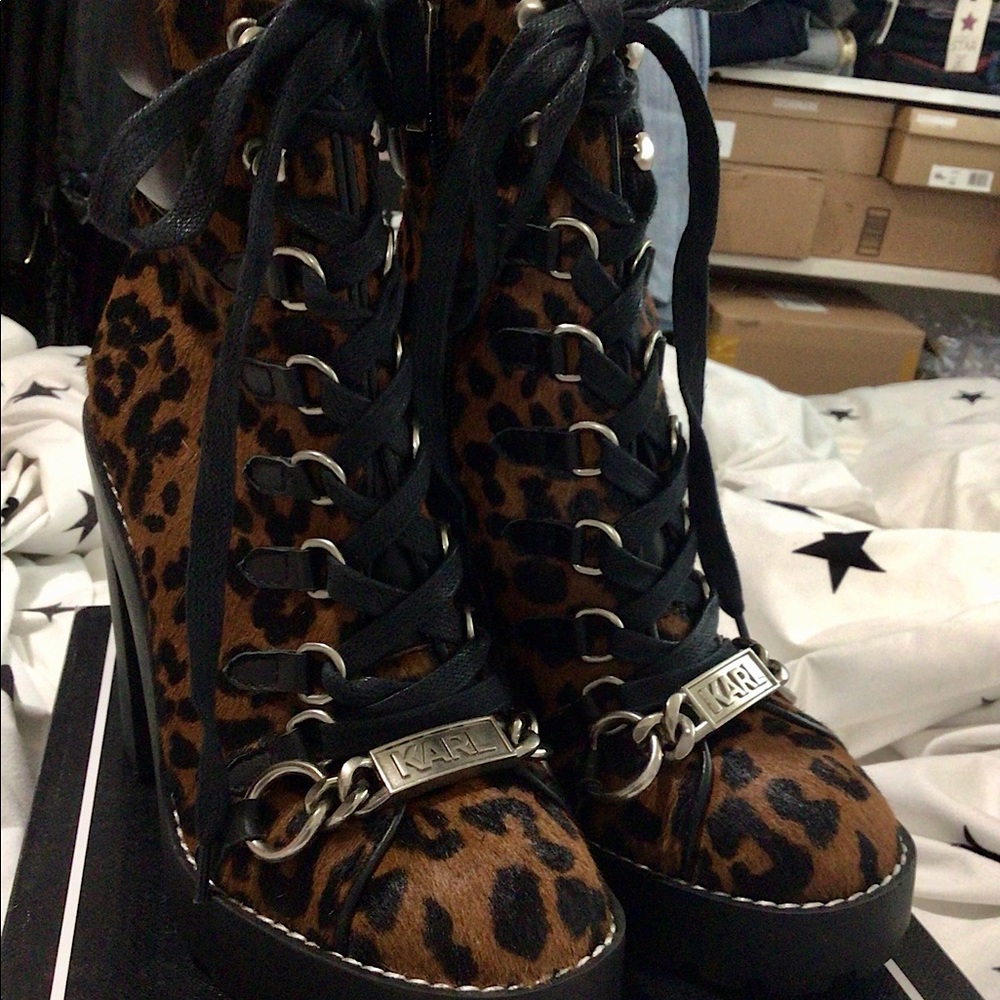 Karl Lagerfeld boots